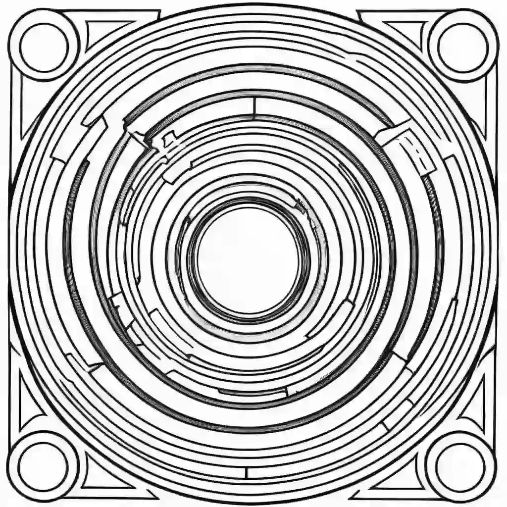 Dark Matter coloring pages
